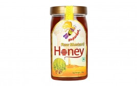 Superbee Raw Mustard Honey   Plastic Jar  1 kilogram